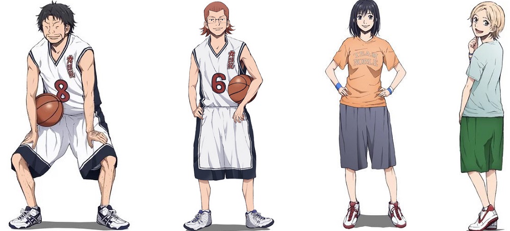 Ahiru no Sora chara design Ahiru no Sora chara design